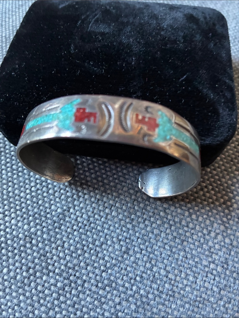 Southwestern inspired cuff bracelet